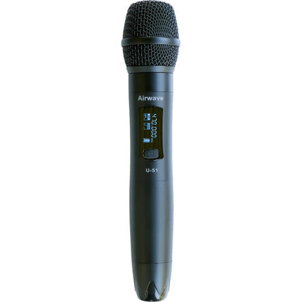 Airwave Technologies AT-5250 Sistema Micrófono Inalámbrico Digital 2 Personas 144 Frecuencias 8 Horas Uso