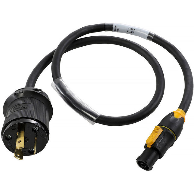 Lex Products L6-20 Adaptador Cable Conector powerCON TRUE1 20A 250VAC 1 pie
