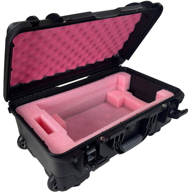 Turtle Estuche Rígido Impermeable con Ruedas para ThunderBay 8 RAID Array IP67 Impacto ATA 300