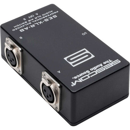 Sescom Switch Profesional de Audio Balanceado XLR A B Pasivo Full Duplex