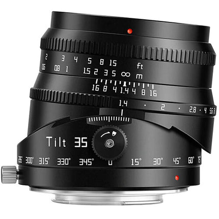 TTArtisan 35mm f1.4 objetivo con inclinación ±8° enfoque manual APS-C