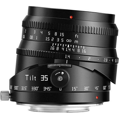 TTArtisan 35mm f1.4 objetivo con inclinación ±8° enfoque manual APS-C
