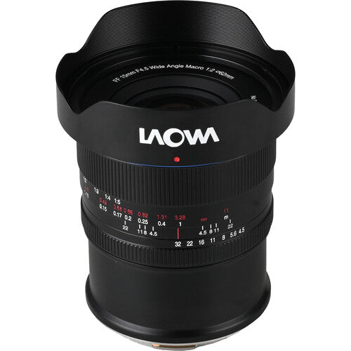 Venus Optics Laowa 15mm f4.5 Objetivo Macro Angular Gran Angular 0.5x 62mm