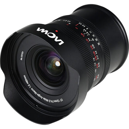 Venus Optics Laowa 15mm f4.5 Objetivo Macro Angular Gran Angular 0.5x 62mm