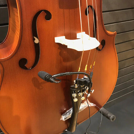 Airwave Technologies AT-INSTRUMENT Microfono Condensador Supercardioide para Cello con Cable XLR 6 Pies y Clip de Montaje