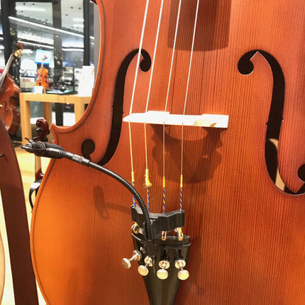 Airwave Technologies AT-INSTRUMENT Microfono Condensador Supercardioide para Cello con Cable XLR 6 Pies y Clip de Montaje