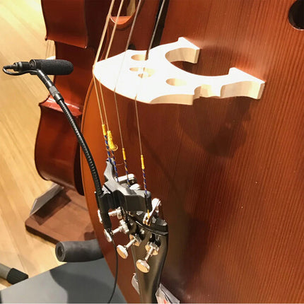 Airwave Technologies AT-INSTRUMENT Microfono Condensador Supercardioide para Cello con Cable XLR 6 Pies y Clip de Montaje