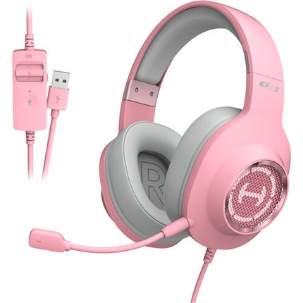 Edifier G2 II Auriculares Gaming Rosa Drivers 50mm Sonido 7.1 Surround