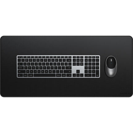 Satechi Premium Desk Mat de Cuero Vegano Negro Resistente al Agua