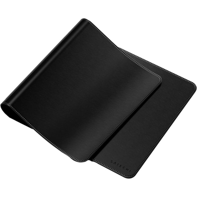 Satechi Premium Desk Mat de Cuero Vegano Negro Resistente al Agua