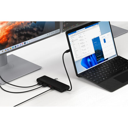 Satechi USB-C 13 en 1 Adaptador Multi Puerto Triple Pantalla 10 Gb/s 85W PD
