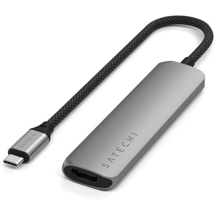 Satechi Slim USB-C Adaptador 4 en 1 HDMI 4K 60Hz USB-A 10Gbps