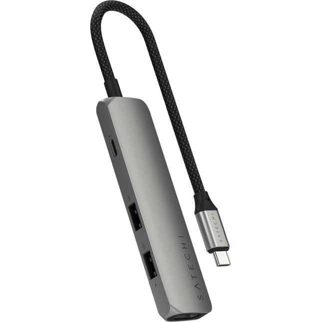 Satechi Slim USB-C Adaptador 4 en 1 HDMI 4K 60Hz USB-A 10Gbps