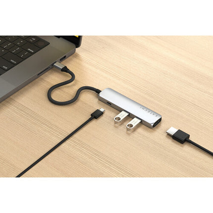 Satechi Slim USB-C Adaptador Multipuerto 4K 60Hz USB 3.2 Gen 2 PD