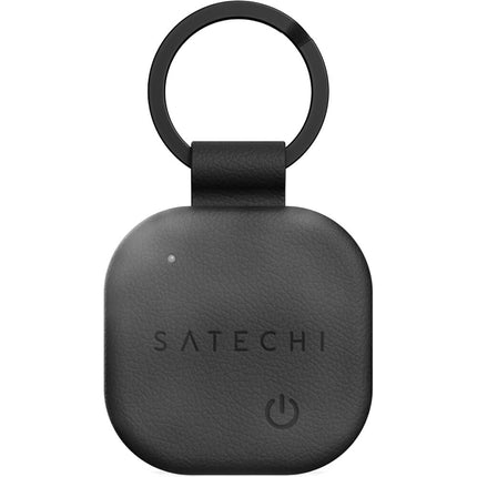 Satechi Llavero Vegan Leather FindAll Negro Rango 50m Batería 12 Meses