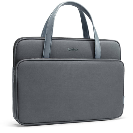 tomtoc The-Her A11 Bolso para portátil 14" gris con protección acolchada