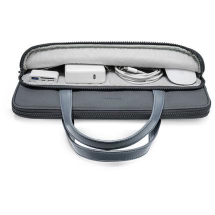 tomtoc The-Her A11 Bolso para portátil 14" gris con protección acolchada