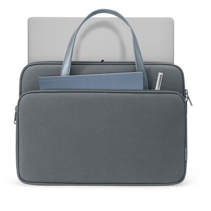 tomtoc The-Her A11 Bolso para portátil 14" gris con protección acolchada