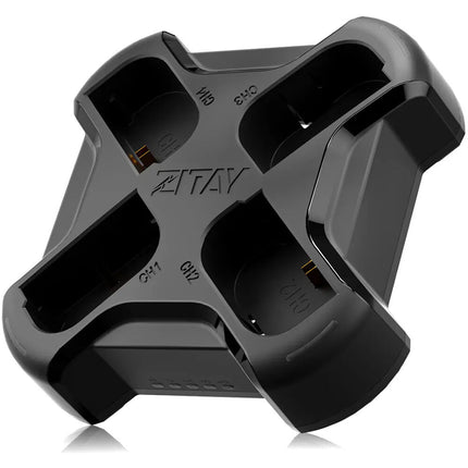 ZITAY LP-E6NH Cargador Rápido de 4 Canales para Baterías Canon LP-E6NH 36W USB-C PD