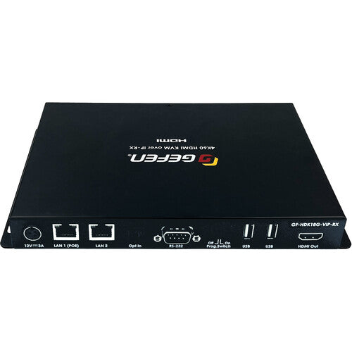 Gefen GF-HDK18G-VIP-RX Receptor KVM AV sobre IP HDMI 4K60 HDR10+ Dolby Vision