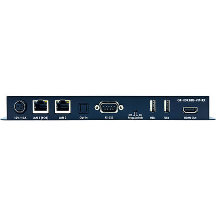 Gefen GF-HDK18G-VIP-RX Receptor KVM AV sobre IP HDMI 4K60 HDR10+ Dolby Vision