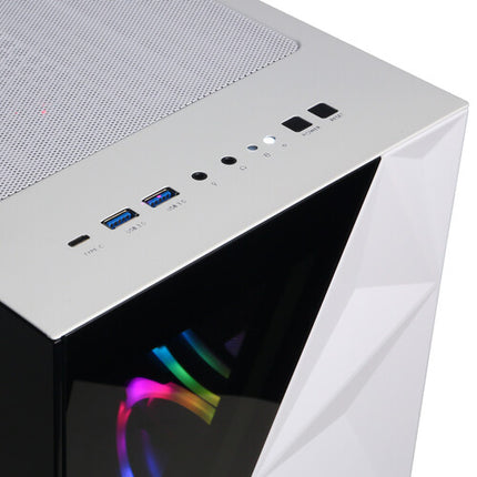 CyberPowerPC Gamer Master PC Sobremesa Blanco Ryzen 5 8400F 16GB RAM 2TB SSD