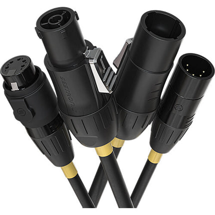 CHAUVET Professional Riglink TR1 Cable Combo DMX IP65 3 metros