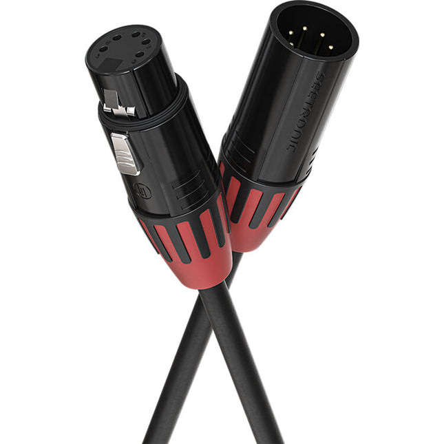 CHAUVET Professional Riglink Cable DMX 5-Pin 1.5 Pies Protección Doble