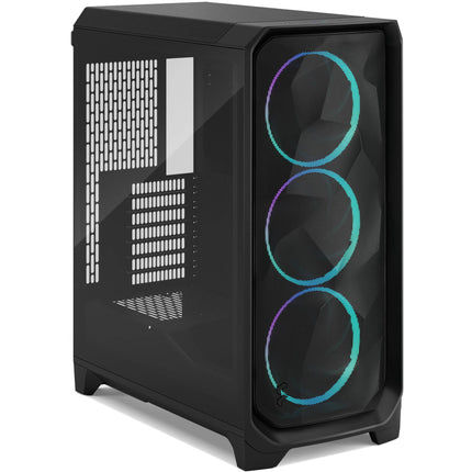 Fractal Design Meshify 3 RGB Caja Mid-Tower con vidrio templado y 3 ventiladores 14 cm