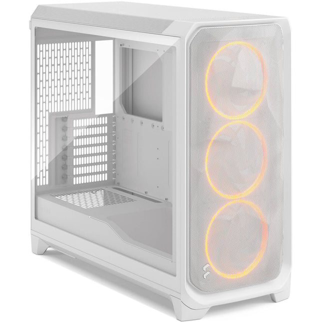 Fractal Design Meshify 3 XL RGB Caja Torre Completa Blanca Vidrio Templado E-ATX RGB 3 Ventiladores