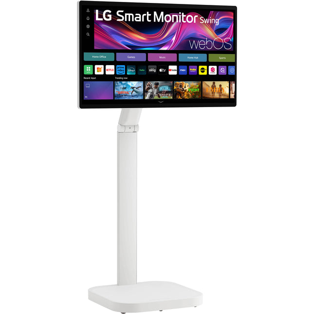 LG Swing 31.5" 4K HDR Monitor táctil 5 ms USB-C 65W con soporte móvil