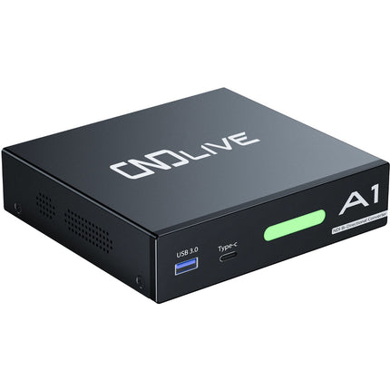 CNDLive A1 Convertidor NDI Bidireccional con HDMI y 2 Puertos LAN