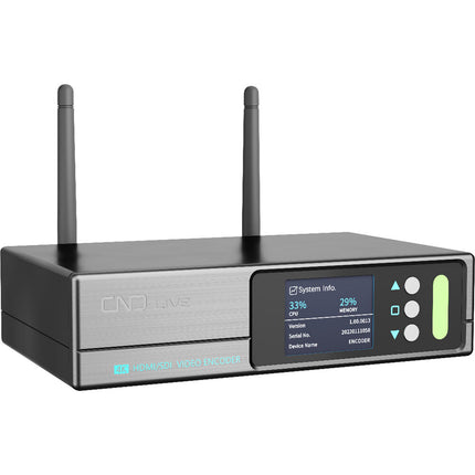 CNDLive C6 Codificador y Grabador de Video Dual HDMI y SDI 4K30 1080p60