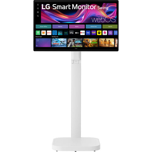 LG Swing 31.5" 4K HDR Monitor táctil 5 ms USB-C 65W con soporte móvil