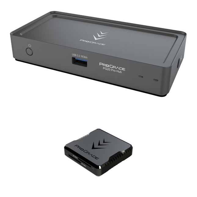 ProGrade Digital PG20 Pro Hub Thunderbolt 4 con Lector Dual SDXC UHS-II y Cable EEUU