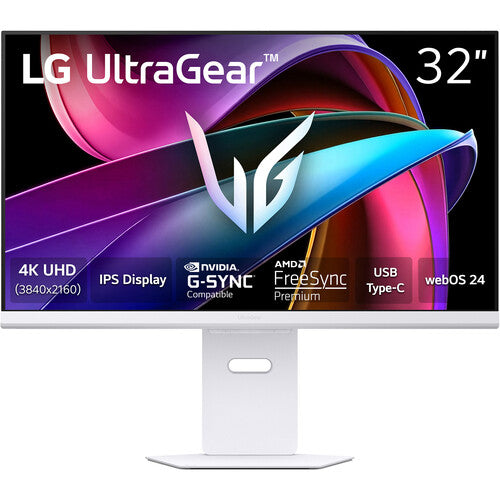 LG UltraGear 32G810SA-W Monitor Gaming 31.5" 4K 144 Hz USB-C 65W