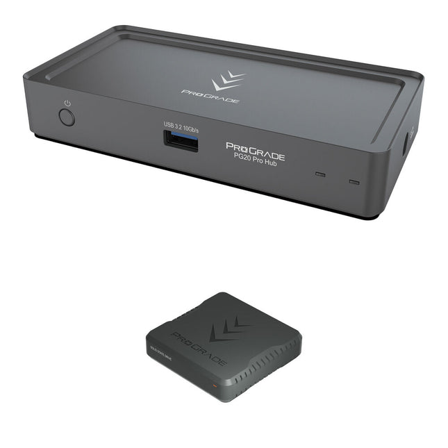 ProGrade Digital PG20 Pro Hub Thunderbolt 4 con SSD Externo 2TB 4000MB/s