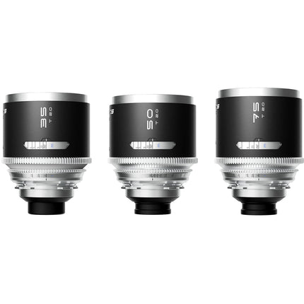 BLAZAR LENS MANTIS T2.0 1.33x Set de lentes anamórfico 35 50 75mm estuche y shims