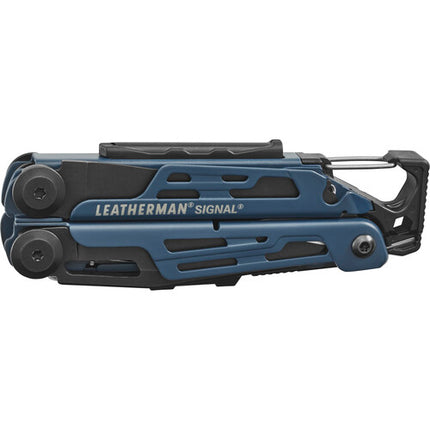 Leatherman Signal Herramienta Multiusos Acero Inoxidable 19 Funciones Funda Nylon Negra