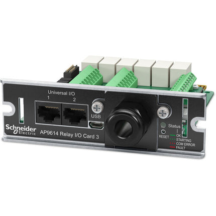 APC Dry Contact I/O SmartSlot Card para dispositivos UPS 160 kVA 6 relés de salida