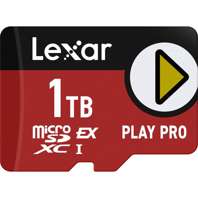 Lexar 1TB PLAY PRO microSDXC tarjeta de memoria 900MBs lectura 600MBs escritura