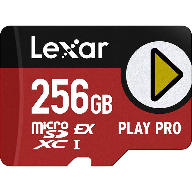 Lexar 256GB PLAY PRO microSDXC Express Tarjeta de Memoria 900MBs Lectura 600MBs Escritura