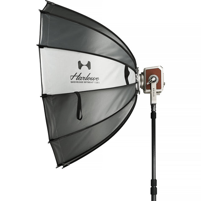 Harlowe Softbox Profundo 47 pulgadas Montura Bowens Difusor y Grid