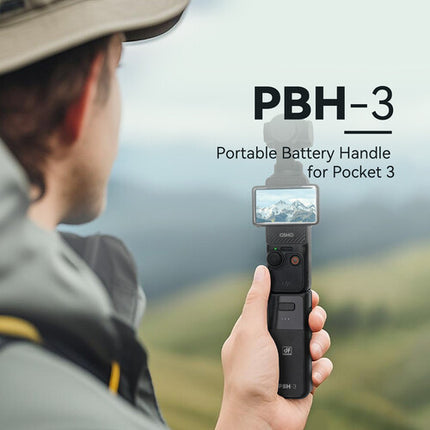 DigitalFoto Solution Limited Empuñadura Batería Portátil 2800mAh USB-C para DJI Pocket 3