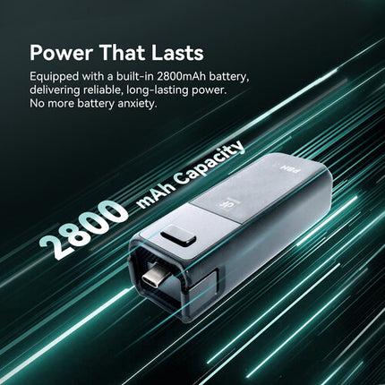 DigitalFoto Solution Limited Empuñadura Batería Portátil 2800mAh USB-C para DJI Pocket 3