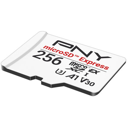 PNY 256GB microSD Express Tarjeta de Memoria 890MB/s Lectura 750MB/s Escritura