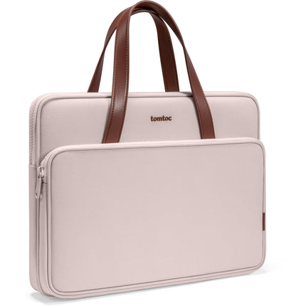 tomtoc The-Her A11 Bolso para portátil de 14" acolchado y con protección rosa