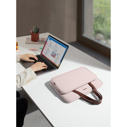 tomtoc The-Her A11 Bolso para portátil de 14" acolchado y con protección rosa