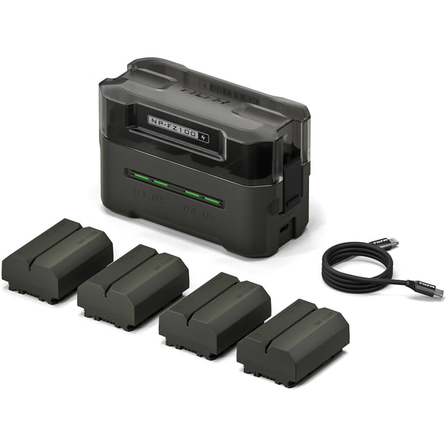 Tilta NP-FZ100 Kit Baterías 2400mAh y Cargador USB para Sony