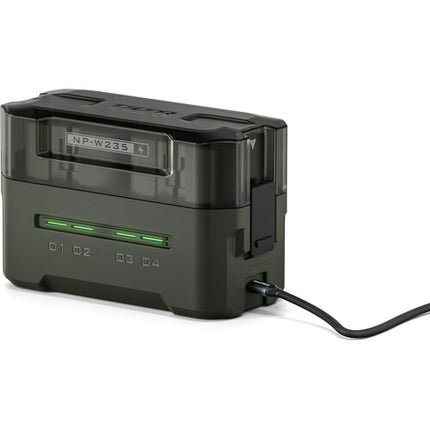Tilta NP-W235 Kit de Baterías 2400mAh con Estación de Carga USB-C
